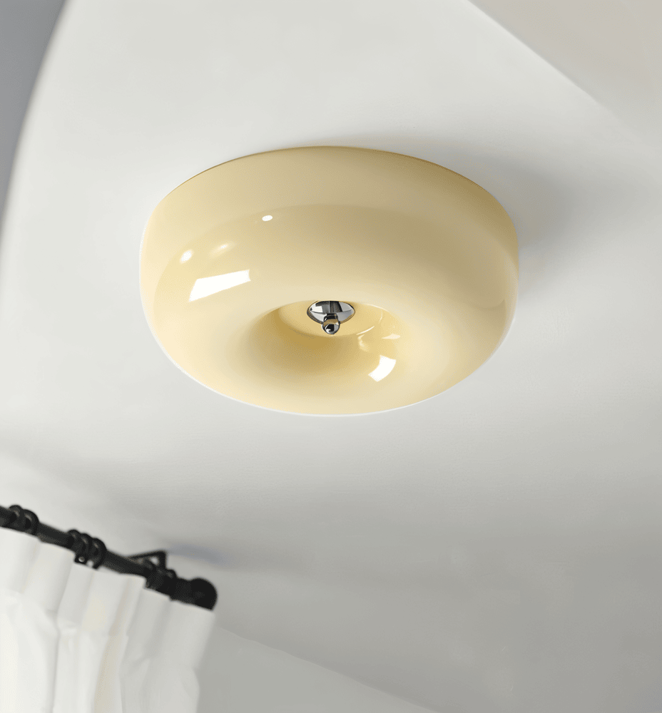 Skandinavisk glasloftlampe - moderne dekoration og nem installation