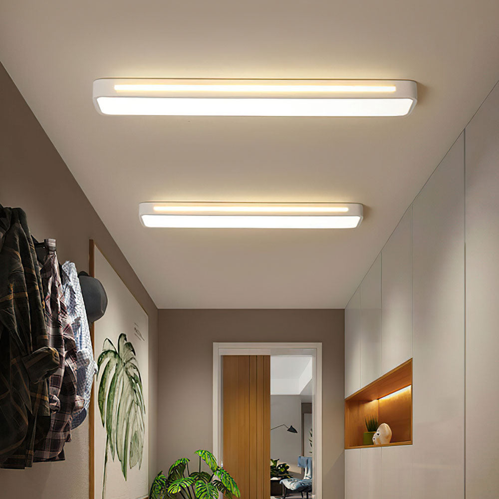 Lámpara de techo LED Larga – Iluminación Minimalista y Elegante 