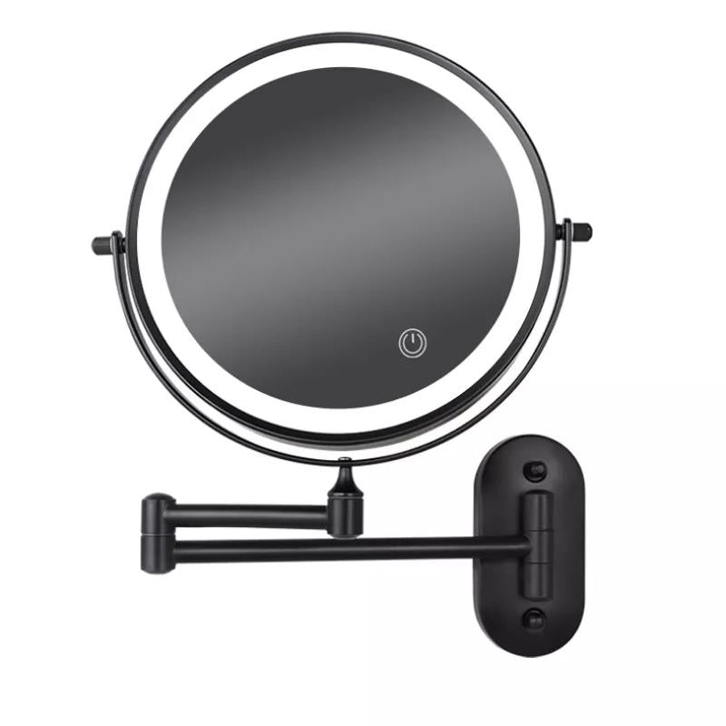 Makeup Mirror – LED Lighting, Magnifying Effect and Wireless 