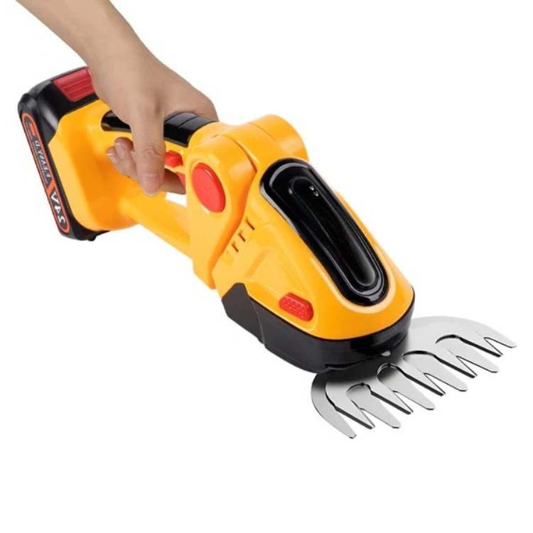 Záhradný Nástroj 2-V-1 Bezdrôtový — Nožnice na živý plot a praktické nožnice 