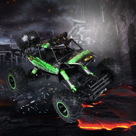 Fjernstyrt offroad-bil - garantert kraft og adrenalin