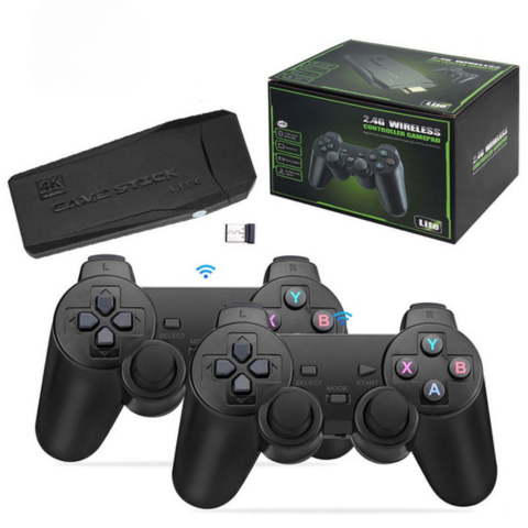 Retro Herní Konzole – 4K Zážitek a Dvojitý Joystick 