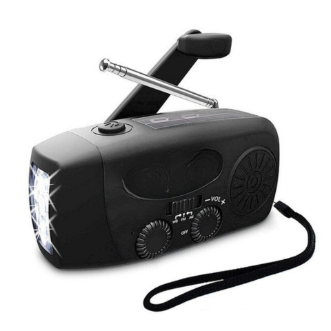 Solcellsdriven Power Bank Nödradio - Total säkerhet och autonomi