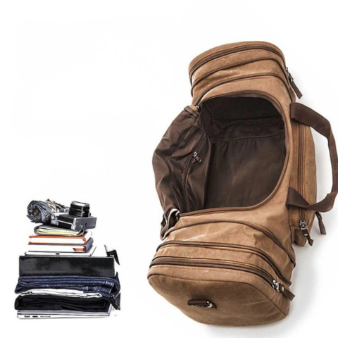 Suurikokoinen matkalaukku - Mukavuus ja organisointi