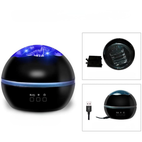 Dinosaur spotlight - Realistisk projeksjon og original dekor