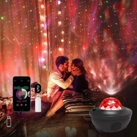 Polaris Galaxie Spotlight - Farverigt lys og total afslapning