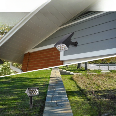 Solcells trädgårdsbelysning – trådlös och ekologisk belysning 