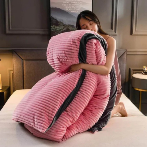 3ピースの寝具セット – ポリエステルの柔らかさと快適さ 