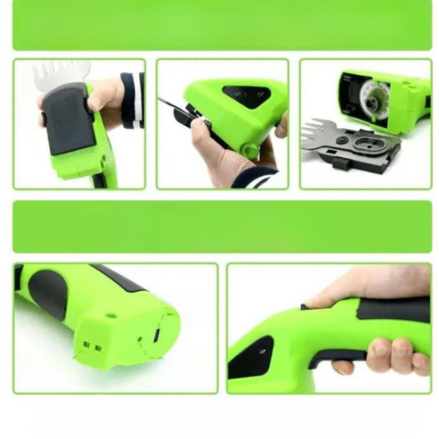 Prenosný plotostrih 2 v 1 – Ľahký, praktický a bez kábla 