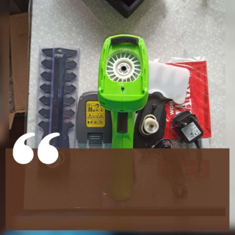 Prenosný plotostrih 2 v 1 – Ľahký, praktický a bez kábla 