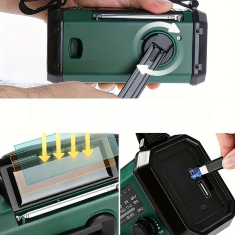 Multifunkční nouzové rádio – Spolehlivost a praktičnost 