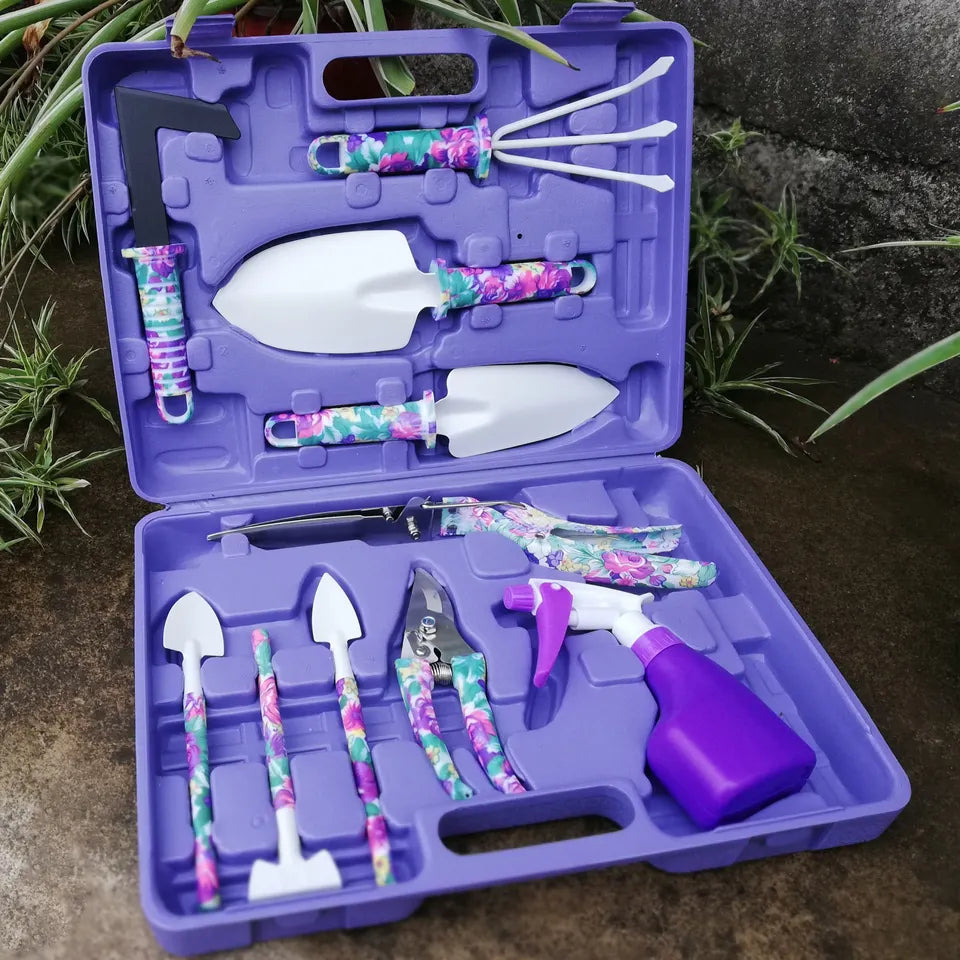10-Piece Gardening Tool Set — Perfect for Garden Maintenance 