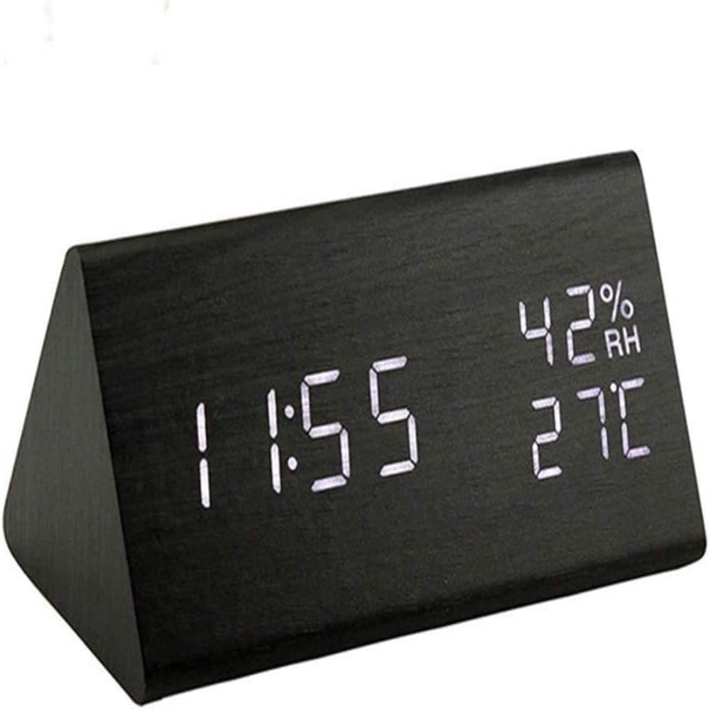 Relógio LED Com Comando de Voz – Design Moderno e Funcionalidade Inteligente 