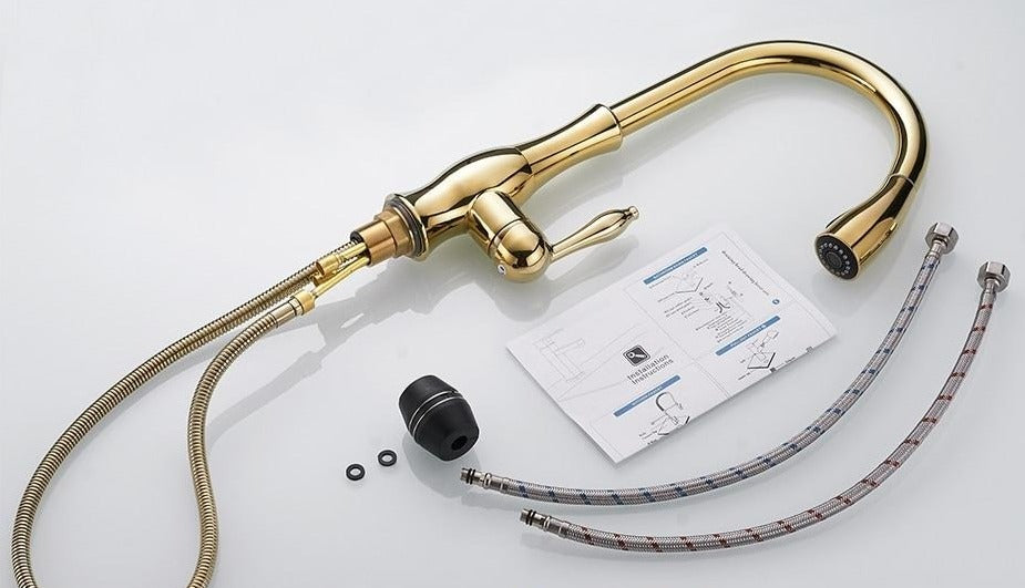 Retractable Kitchen Faucet – Space Saving and Flexibility 