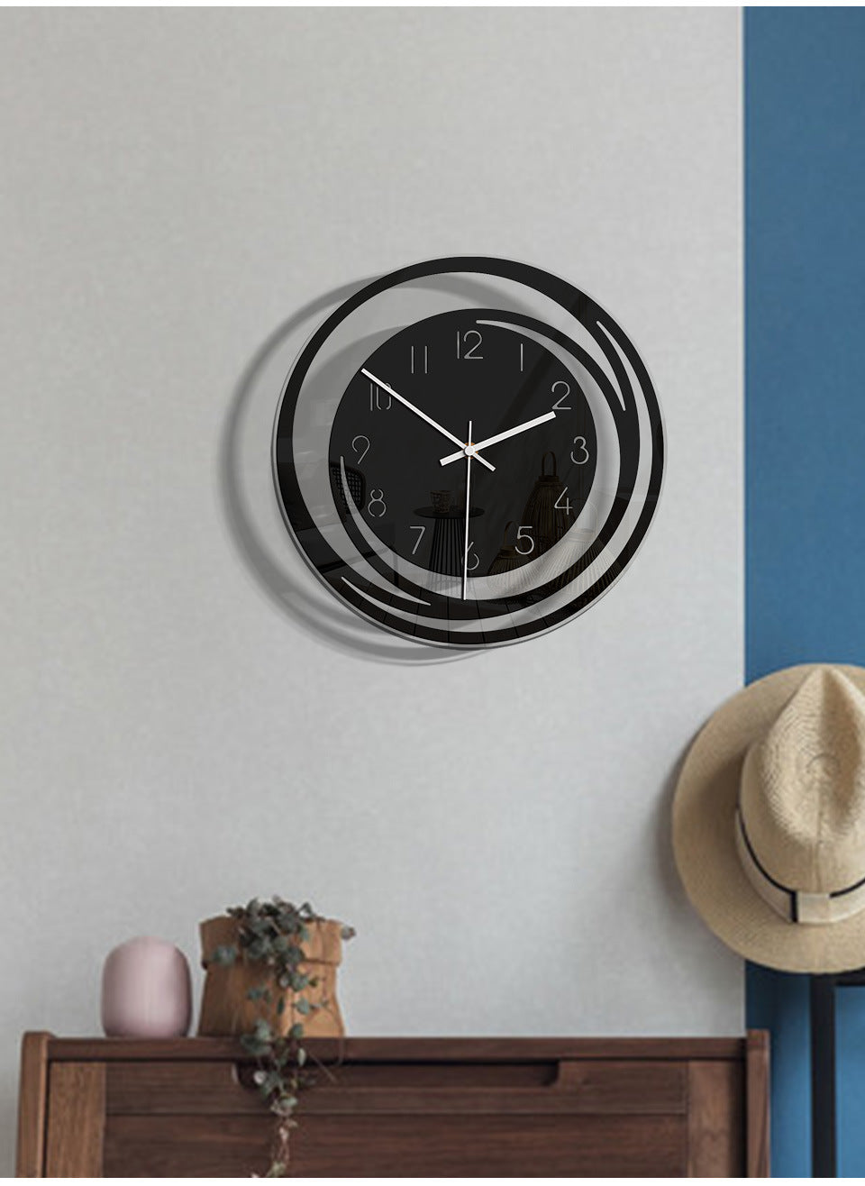 Horloge Murale Silencieuse – Élégance Moderne Et Précision Fiable