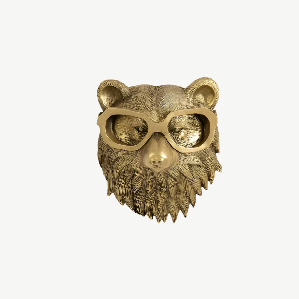 Koristeellinen kultainen seinäkoukku - huomaamaton eleganssi & kiiltävä viimeistely