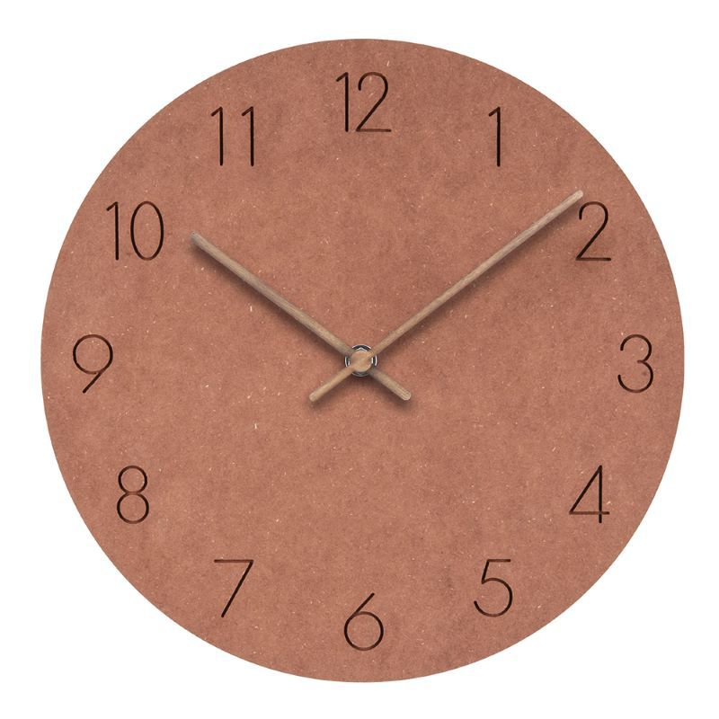 Moderne Wanduhr – Leise und inspiriert vom nordischen Design 