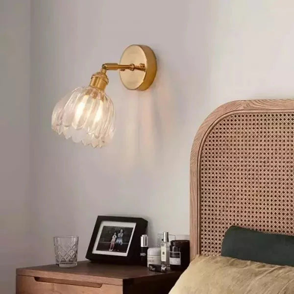 Decoratieve Wandlamp – Knopbloem En Romantische Sfeer 