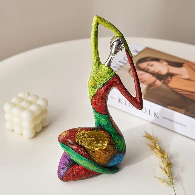 Abstrakte Skulptur Frau – Eleganz und Modernität 