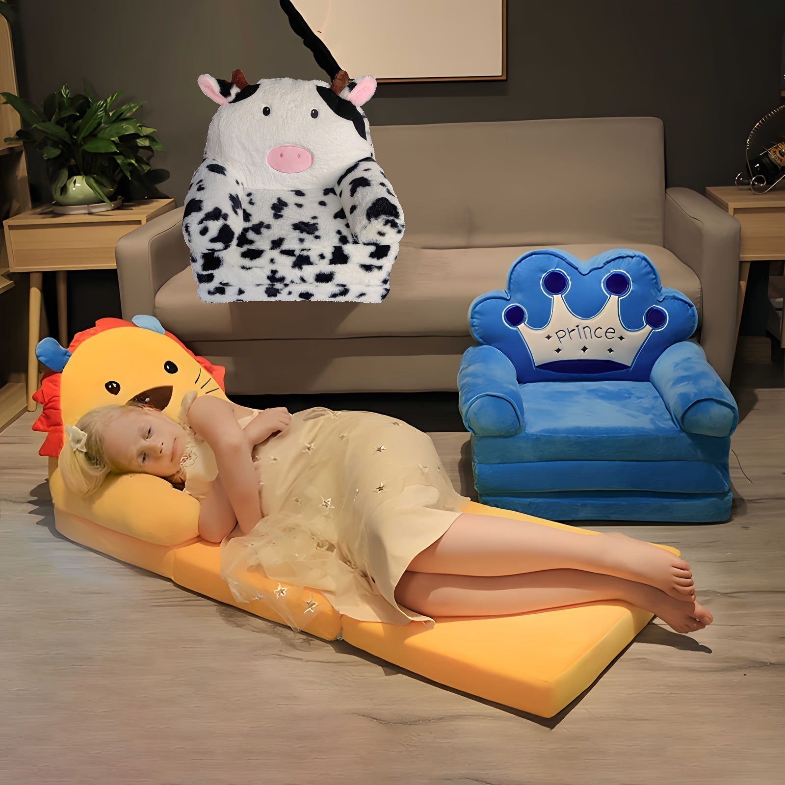 Lasten taitettava sohva – tilansäästö ja hauska tyyli 