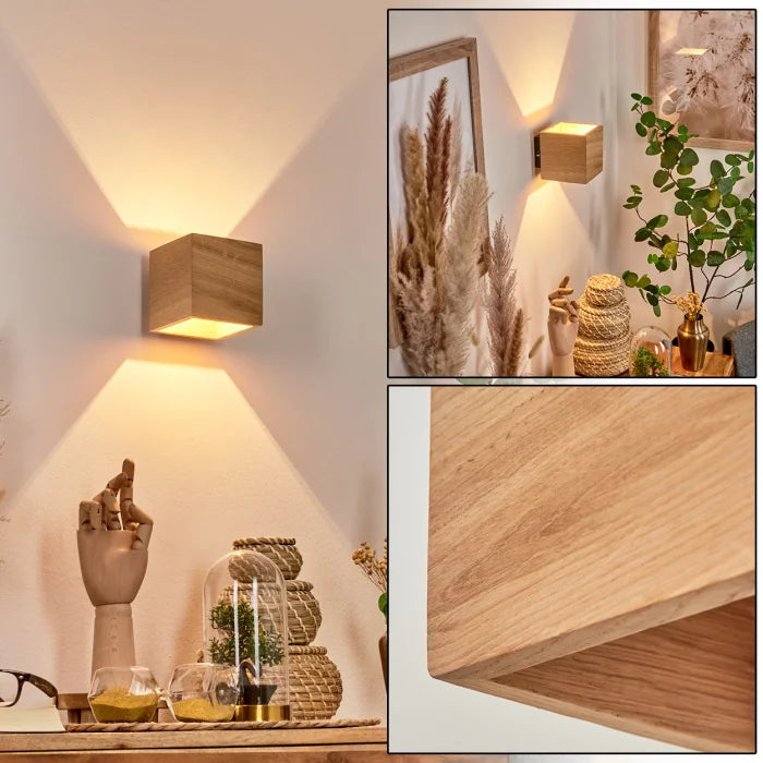 Vägglampa Fyrkantig – Chic och Autentisk Stil 