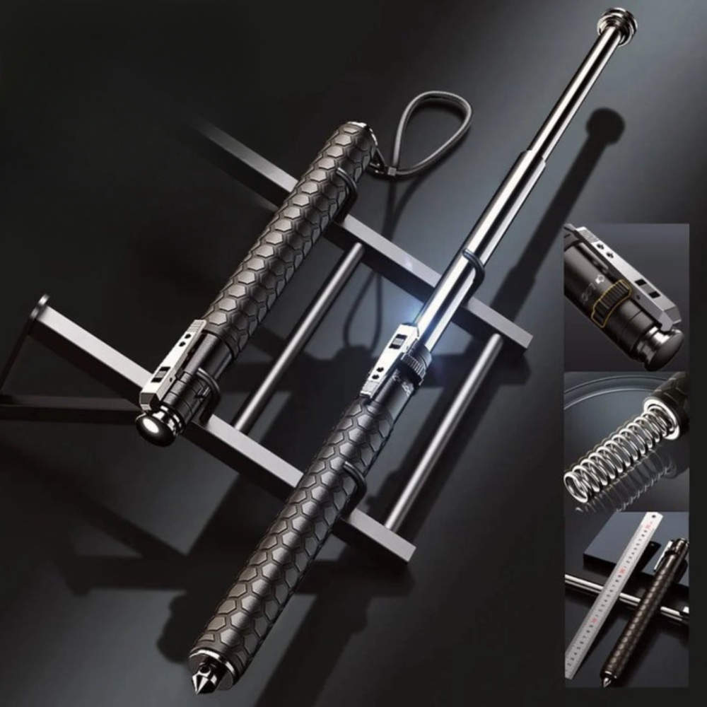 عصا المشي القابلة للطي - الإضاءة والاستقرار 