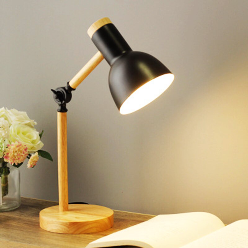 Lámpara de Escritorio LED – Estilo Natural y Diseño Nórdico 