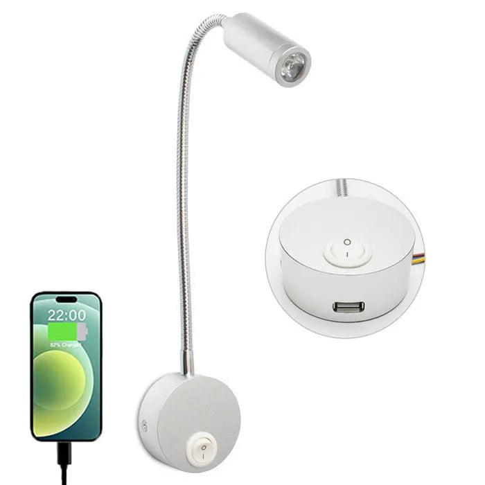 Fleksibel LED-væglampe - mobilitet, elegance og målrettet lys