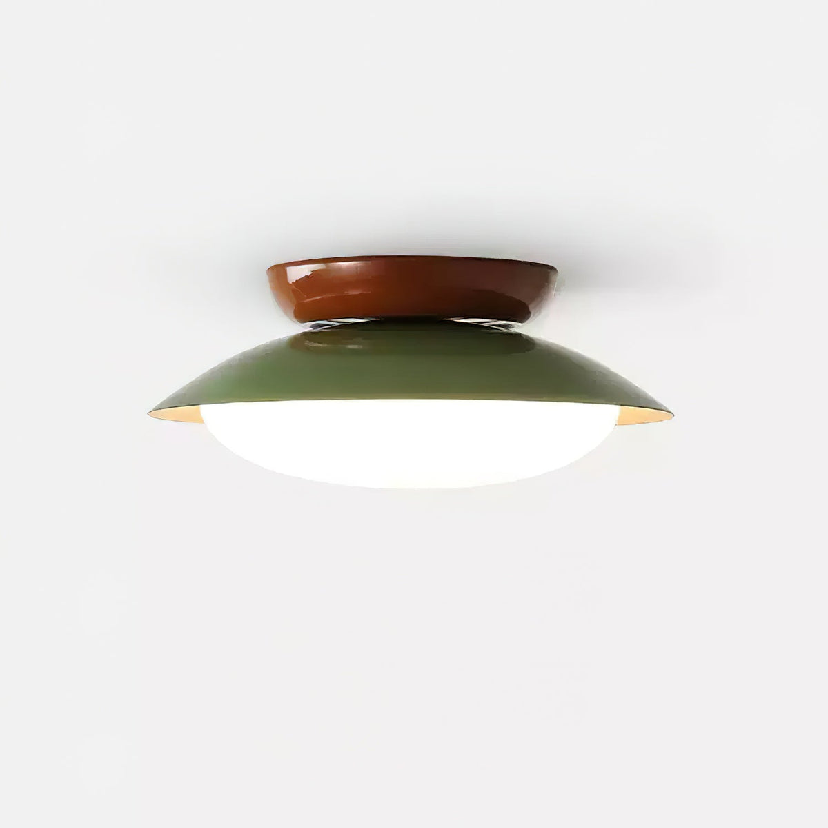 LED Round Ceiling Light - naturlig glød og diskret elegance