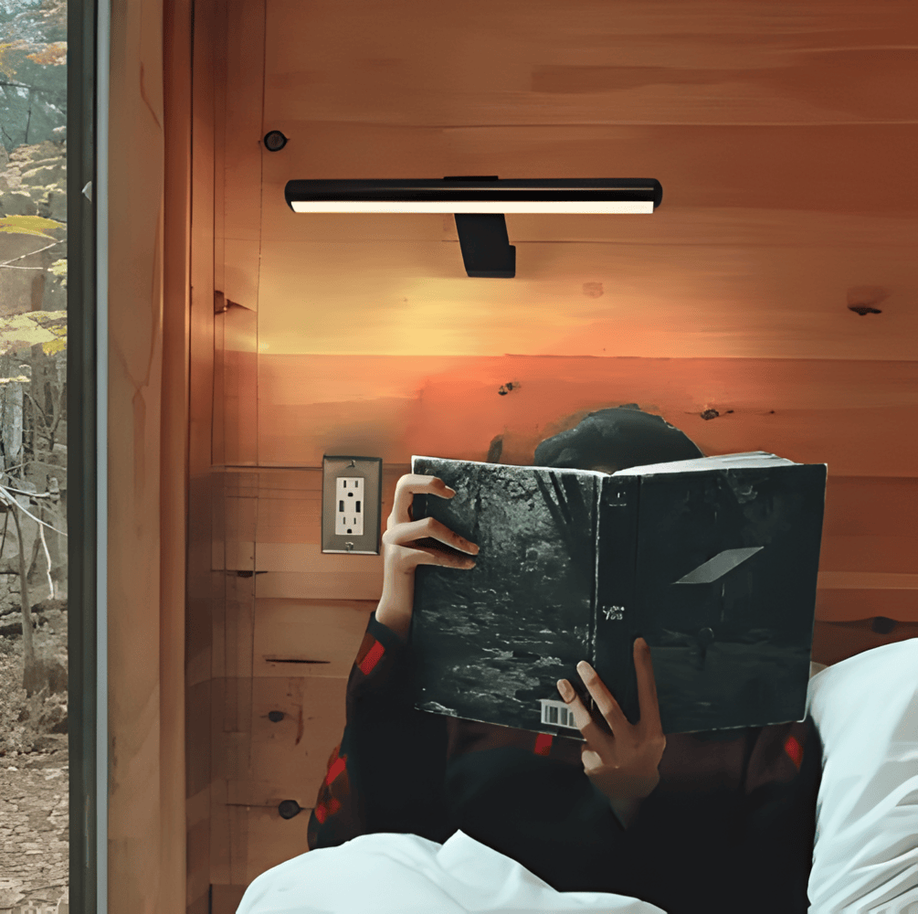 Lampă de perete cu LED reîncărcabilă USB fără fir - rotație completă și reîncărcare convenabilă