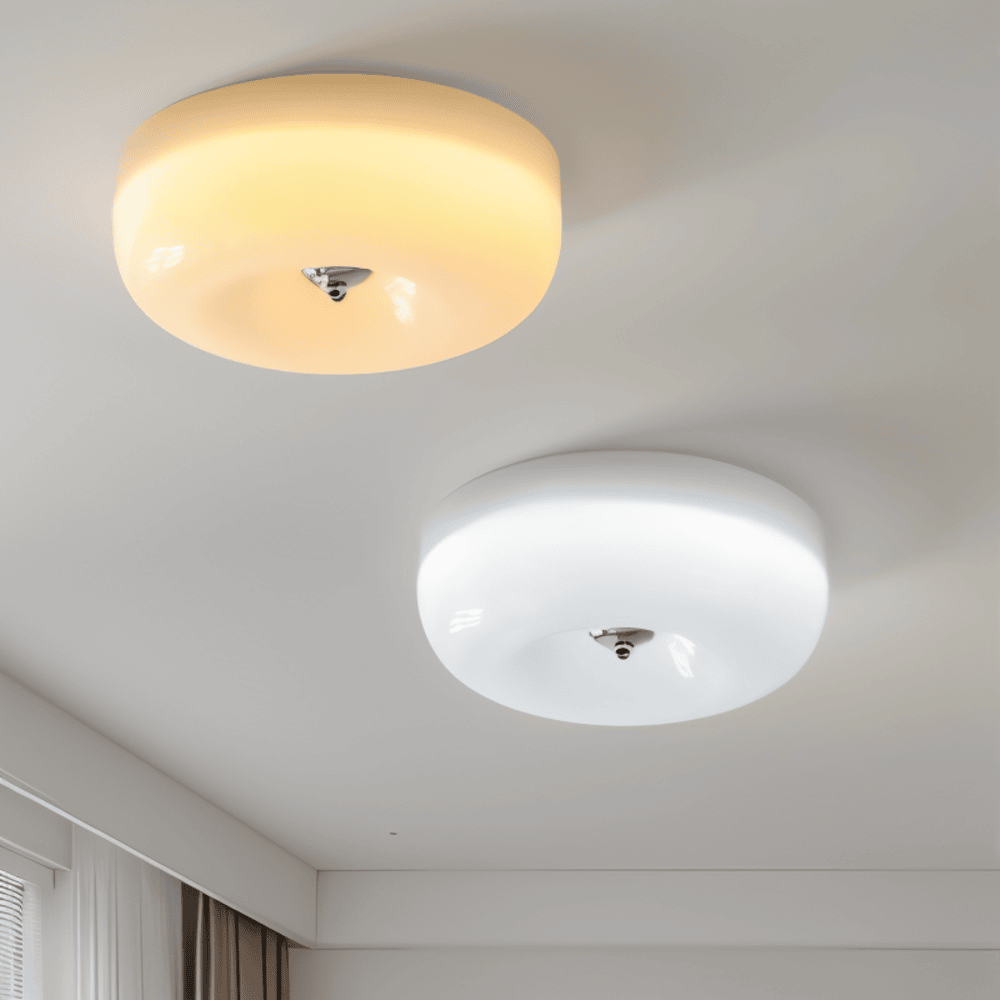 Skandinavisk glasloftlampe - moderne dekoration og nem installation