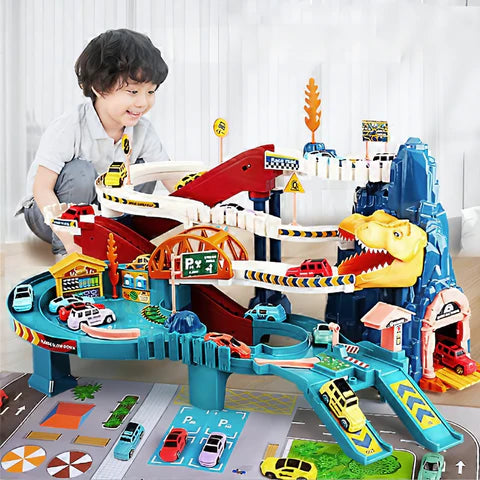 DinoRush Race Track - Diversión y desafío a toda velocidad